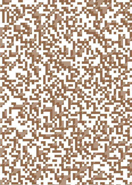 Edward Zajec 'in 1971' deki Il Cubo 'sunun uygulanması. Esasen 8 taştan oluşan bir Truchet fayans seti ve yerleştirme sanatı illüstrasyonu için kurallar