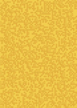 Edward Zajec 'in 1971' deki Il Cubo 'sunun uygulanması. Esasen 8 taştan oluşan bir Truchet fayans seti ve yerleştirme sanatı illüstrasyonu için kurallar