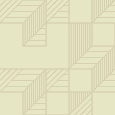 Edward Zajec 'in 1971' deki Il Cubo 'sunun uygulanması. Esasen 8 taştan oluşan bir Truchet fayans seti ve yerleştirme sanatı illüstrasyonu için kurallar