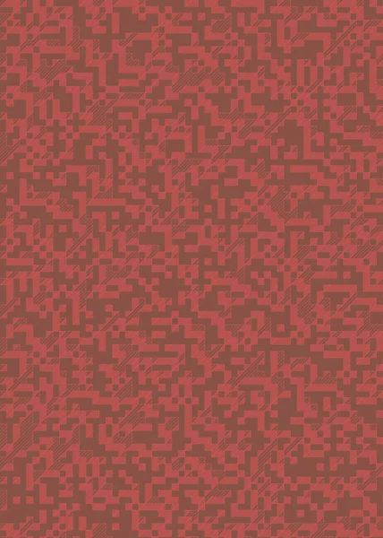 Edward Zajec 'in 1971' deki Il Cubo 'sunun uygulanması. Esasen 8 taştan oluşan bir Truchet fayans seti ve yerleştirme sanatı illüstrasyonu için kurallar