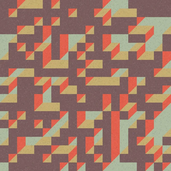 Edward Zajec 'in 1971' deki Il Cubo 'sunun uygulanması. Esasen 8 taştan oluşan bir Truchet fayans seti ve yerleştirme sanatı illüstrasyonu için kurallar