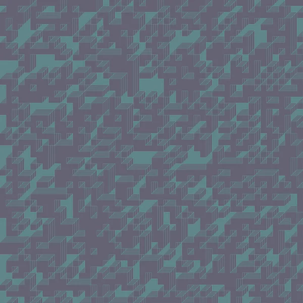 Edward Zajec 'in 1971' deki Il Cubo 'sunun uygulanması. Esasen 8 taştan oluşan bir Truchet fayans seti ve yerleştirme sanatı illüstrasyonu için kurallar