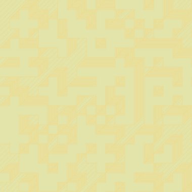 Edward Zajec 'in 1971' deki Il Cubo 'sunun uygulanması. Esasen 8 taştan oluşan bir Truchet fayans seti ve yerleştirme sanatı illüstrasyonu için kurallar