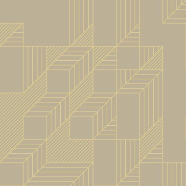 Edward Zajec 'in 1971' deki Il Cubo 'sunun uygulanması. Esasen 8 taştan oluşan bir Truchet fayans seti ve yerleştirme sanatı illüstrasyonu için kurallar