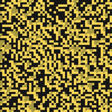 Edward Zajec 'in 1971' deki Il Cubo 'sunun uygulanması. Esasen 8 taştan oluşan bir Truchet fayans seti ve yerleştirme sanatı illüstrasyonu için kurallar