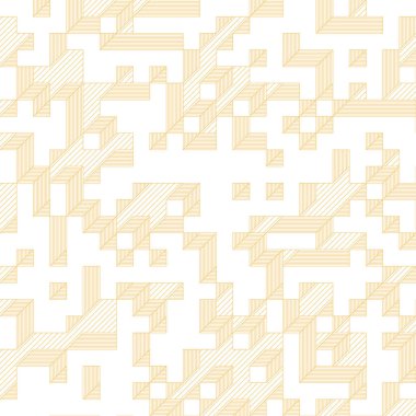 Edward Zajec 'in 1971' deki Il Cubo 'sunun uygulanması. Esasen 8 taştan oluşan bir Truchet fayans seti ve yerleştirme sanatı illüstrasyonu için kurallar