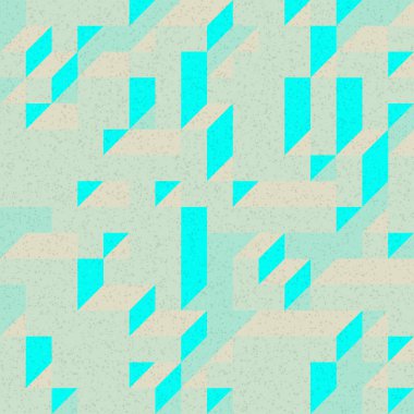 Edward Zajec 'in 1971' deki Il Cubo 'sunun uygulanması. Esasen 8 taştan oluşan bir Truchet fayans seti ve yerleştirme sanatı illüstrasyonu için kurallar