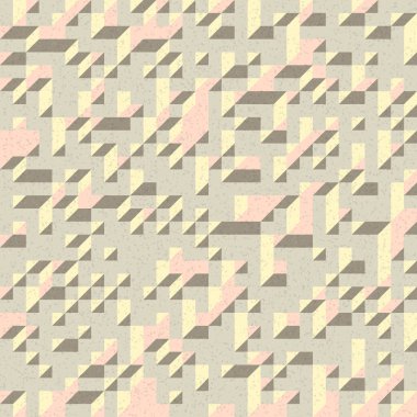 Edward Zajec 'in 1971' deki Il Cubo 'sunun uygulanması. Esasen 8 taştan oluşan bir Truchet fayans seti ve yerleştirme sanatı illüstrasyonu için kurallar