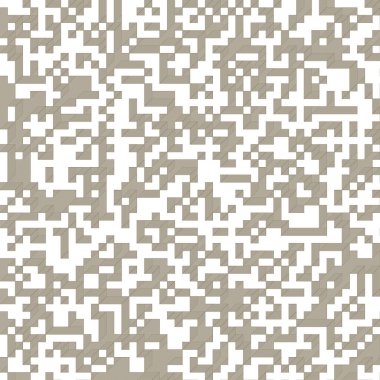 Edward Zajec 'in 1971' deki Il Cubo 'sunun uygulanması. Esasen 8 taştan oluşan bir Truchet fayans seti ve yerleştirme sanatı illüstrasyonu için kurallar