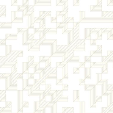 Edward Zajec 'in 1971' deki Il Cubo 'sunun uygulanması. Esasen 8 taştan oluşan bir Truchet fayans seti ve yerleştirme sanatı illüstrasyonu için kurallar