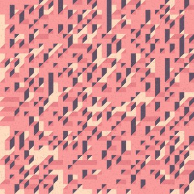 Edward Zajec 'in 1971' deki Il Cubo 'sunun uygulanması. Esasen 8 taştan oluşan bir Truchet fayans seti ve yerleştirme sanatı illüstrasyonu için kurallar