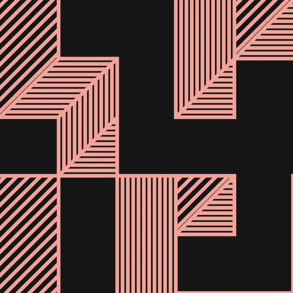 Edward Zajec 'in 1971' deki Il Cubo 'sunun uygulanması. Esasen 8 taştan oluşan bir Truchet fayans seti ve yerleştirme sanatı illüstrasyonu için kurallar