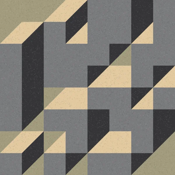 Edward Zajec 'in 1971' deki Il Cubo 'sunun uygulanması. Esasen 8 taştan oluşan bir Truchet fayans seti ve yerleştirme sanatı illüstrasyonu için kurallar