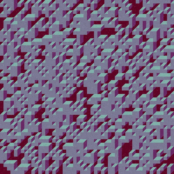 Edward Zajec 'in 1971' deki Il Cubo 'sunun uygulanması. Esasen 8 taştan oluşan bir Truchet fayans seti ve yerleştirme sanatı illüstrasyonu için kurallar