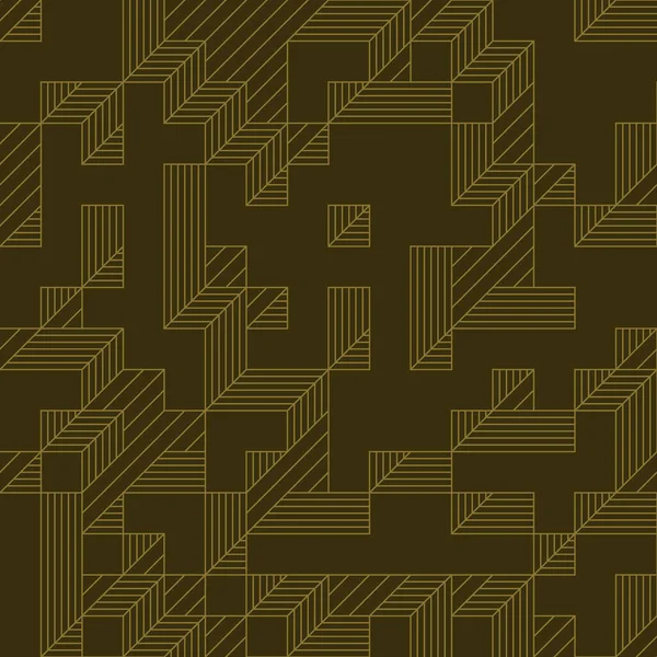 Edward Zajec 'in 1971' deki Il Cubo 'sunun uygulanması. Esasen 8 taştan oluşan bir Truchet fayans seti ve yerleştirme sanatı illüstrasyonu için kurallar