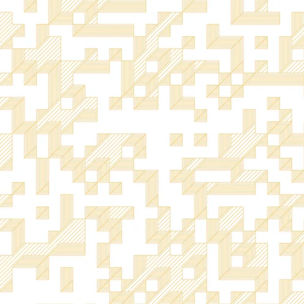 Edward Zajec 'in 1971' deki Il Cubo 'sunun uygulanması. Esasen 8 taştan oluşan bir Truchet fayans seti ve yerleştirme sanatı illüstrasyonu için kurallar