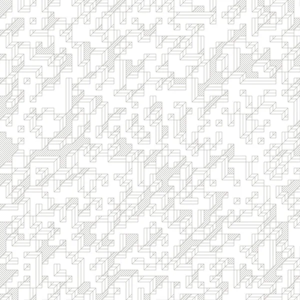 Edward Zajec 'in 1971' deki Il Cubo 'sunun uygulanması. Esasen 8 taştan oluşan bir Truchet fayans seti ve yerleştirme sanatı illüstrasyonu için kurallar