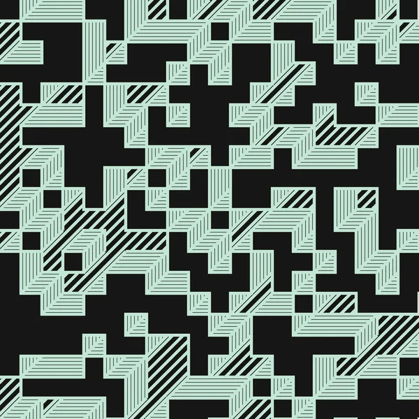 Implementation Edward Zajec Cubo 1971 Essentially Truchet Tile Set Tiles — Vector de stock