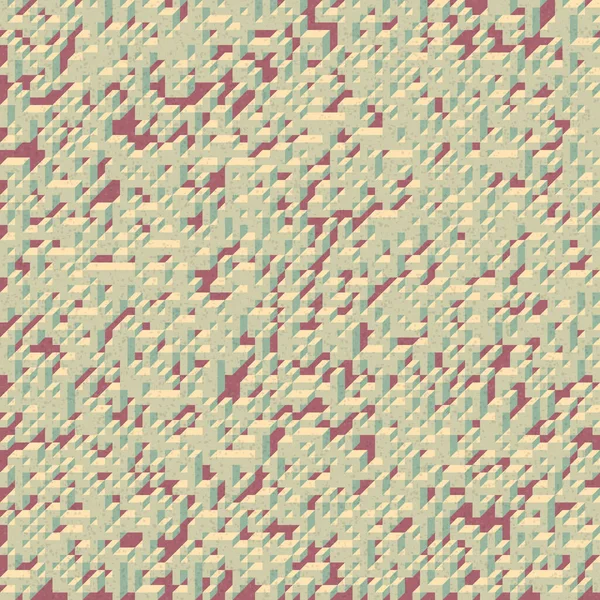 Edward Zajec 'in 1971' deki Il Cubo 'sunun uygulanması. Esasen 8 taştan oluşan bir Truchet fayans seti ve yerleştirme sanatı illüstrasyonu için kurallar