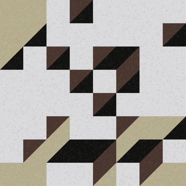 Edward Zajec 'in 1971' deki Il Cubo 'sunun uygulanması. Esasen 8 taştan oluşan bir Truchet fayans seti ve yerleştirme sanatı illüstrasyonu için kurallar