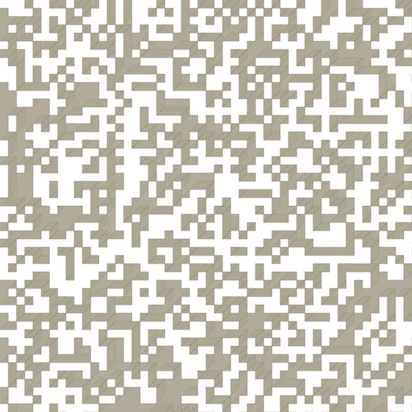 Edward Zajec 'in 1971' deki Il Cubo 'sunun uygulanması. Esasen 8 taştan oluşan bir Truchet fayans seti ve yerleştirme sanatı illüstrasyonu için kurallar