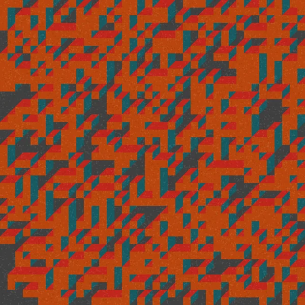 Edward Zajec 'in 1971' deki Il Cubo 'sunun uygulanması. Esasen 8 taştan oluşan bir Truchet fayans seti ve yerleştirme sanatı illüstrasyonu için kurallar