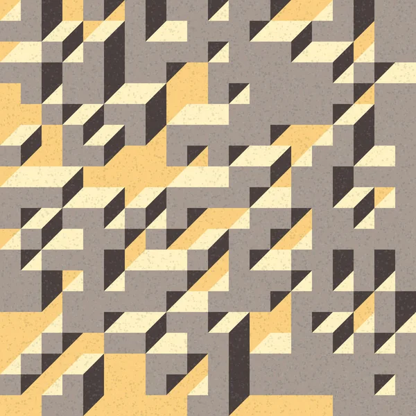 Edward Zajec 'in 1971' deki Il Cubo 'sunun uygulanması. Esasen 8 taştan oluşan bir Truchet fayans seti ve yerleştirme sanatı illüstrasyonu için kurallar