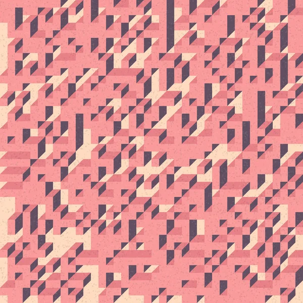 Edward Zajec 'in 1971' deki Il Cubo 'sunun uygulanması. Esasen 8 taştan oluşan bir Truchet fayans seti ve yerleştirme sanatı illüstrasyonu için kurallar