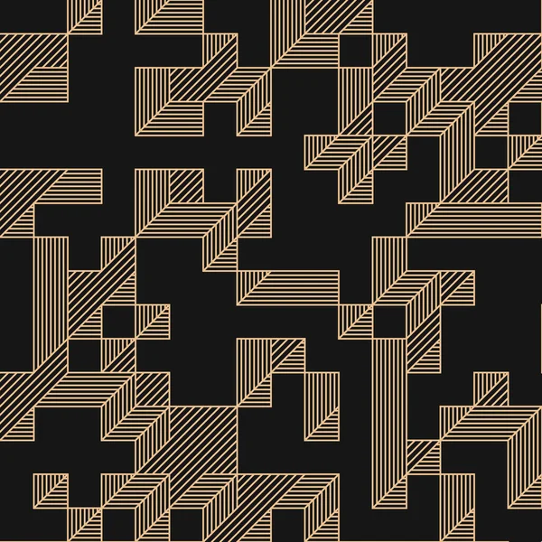 Edward Zajec 'in 1971' deki Il Cubo 'sunun uygulanması. Esasen 8 taştan oluşan bir Truchet fayans seti ve yerleştirme sanatı illüstrasyonu için kurallar