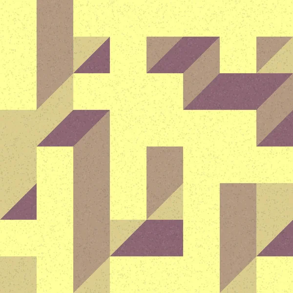 Edward Zajec 'in 1971' deki Il Cubo 'sunun uygulanması. Esasen 8 taştan oluşan bir Truchet fayans seti ve yerleştirme sanatı illüstrasyonu için kurallar