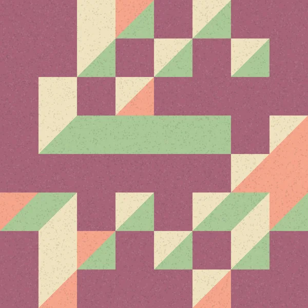 Edward Zajec 'in 1971' deki Il Cubo 'sunun uygulanması. Esasen 8 taştan oluşan bir Truchet fayans seti ve yerleştirme sanatı illüstrasyonu için kurallar