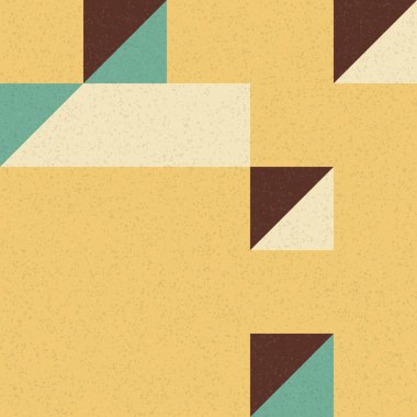 Edward Zajec 'in 1971' deki Il Cubo 'sunun uygulanması. Esasen 8 taştan oluşan bir Truchet fayans seti ve yerleştirme sanatı illüstrasyonu için kurallar