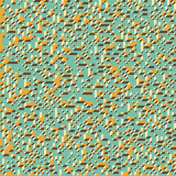 Edward Zajec 'in 1971' deki Il Cubo 'sunun uygulanması. Esasen 8 taştan oluşan bir Truchet fayans seti ve yerleştirme sanatı illüstrasyonu için kurallar