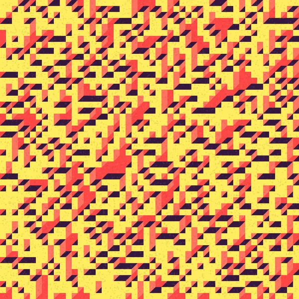 Edward Zajec 'in 1971' deki Il Cubo 'sunun uygulanması. Esasen 8 taştan oluşan bir Truchet fayans seti ve yerleştirme sanatı illüstrasyonu için kurallar