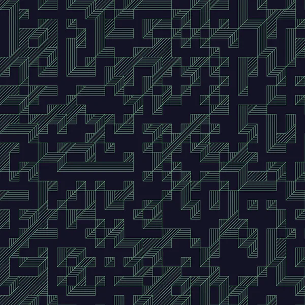 Umsetzung Von Edward Zajecs Cubo Aus Dem Jahr 1971 Wesentlichen — Stockvektor