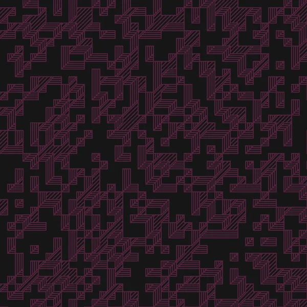 Edward Zajec 'in 1971' deki Il Cubo 'sunun uygulanması. Esasen 8 taştan oluşan bir Truchet fayans seti ve yerleştirme sanatı illüstrasyonu için kurallar