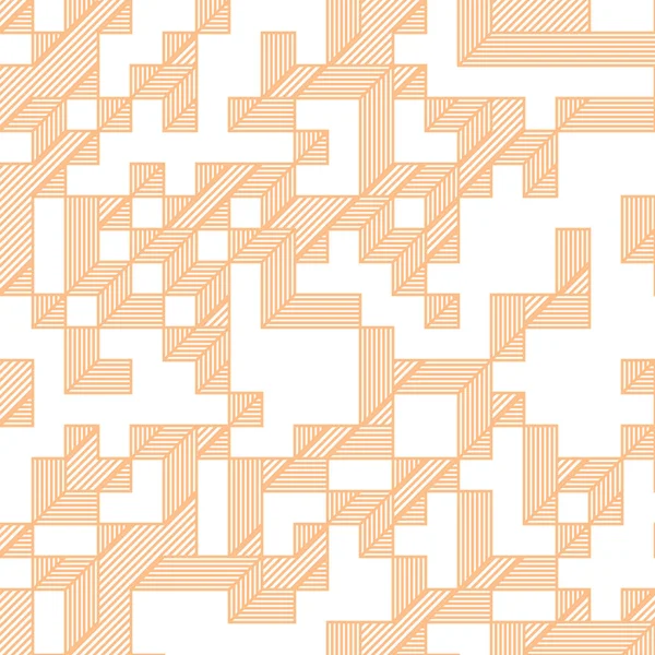 Edward Zajec 'in 1971' deki Il Cubo 'sunun uygulanması. Esasen 8 taştan oluşan bir Truchet fayans seti ve yerleştirme sanatı illüstrasyonu için kurallar