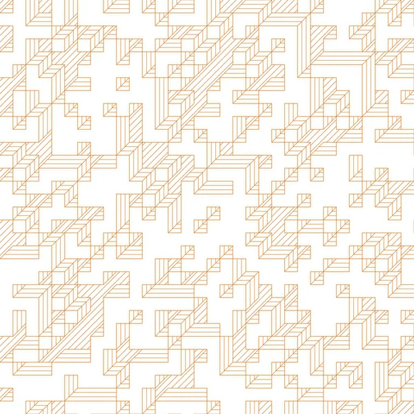 Edward Zajec 'in 1971' deki Il Cubo 'sunun uygulanması. Esasen 8 taştan oluşan bir Truchet fayans seti ve yerleştirme sanatı illüstrasyonu için kurallar