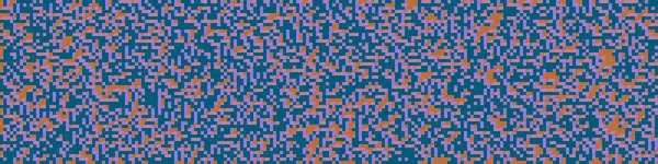 Edward Zajec 'in 1971' deki Il Cubo 'sunun uygulanması. Esasen 8 taştan oluşan bir Truchet fayans seti ve yerleştirme sanatı illüstrasyonu için kurallar