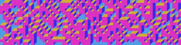 Edward Zajec 'in 1971' deki Il Cubo 'sunun uygulanması. Esasen 8 taştan oluşan bir Truchet fayans seti ve yerleştirme sanatı illüstrasyonu için kurallar