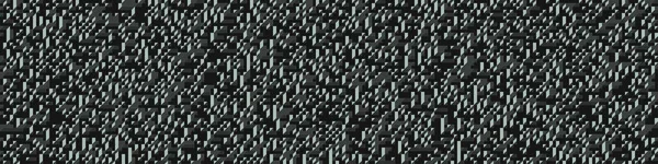 Edward Zajec 'in 1971' deki Il Cubo 'sunun uygulanması. Esasen 8 taştan oluşan bir Truchet fayans seti ve yerleştirme sanatı illüstrasyonu için kurallar