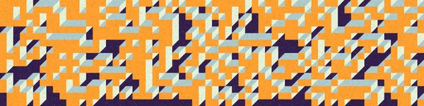 Edward Zajec 'in 1971' deki Il Cubo 'sunun uygulanması. Esasen 8 taştan oluşan bir Truchet fayans seti ve yerleştirme sanatı illüstrasyonu için kurallar