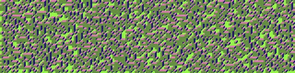 Edward Zajec 'in 1971' deki Il Cubo 'sunun uygulanması. Esasen 8 taştan oluşan bir Truchet fayans seti ve yerleştirme sanatı illüstrasyonu için kurallar