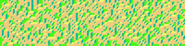 Edward Zajec 'in 1971' deki Il Cubo 'sunun uygulanması. Esasen 8 taştan oluşan bir Truchet fayans seti ve yerleştirme sanatı illüstrasyonu için kurallar