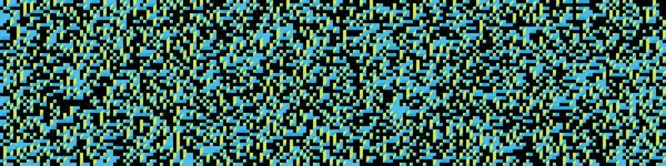 Edward Zajec 'in 1971' deki Il Cubo 'sunun uygulanması. Esasen 8 taştan oluşan bir Truchet fayans seti ve yerleştirme sanatı illüstrasyonu için kurallar