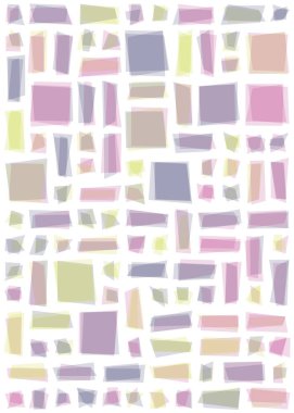 Ofset Quad üretken sanat arkaplan çizimi