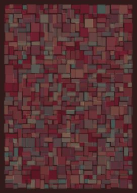 Ofset Quad üretken sanat arkaplan çizimi