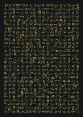 Ofset Quad üretken sanat arkaplan çizimi