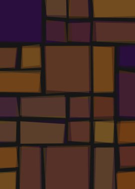 Ofset Quad üretken sanat arkaplan çizimi