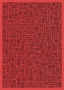 Ofset Quad üretken sanat arkaplan çizimi